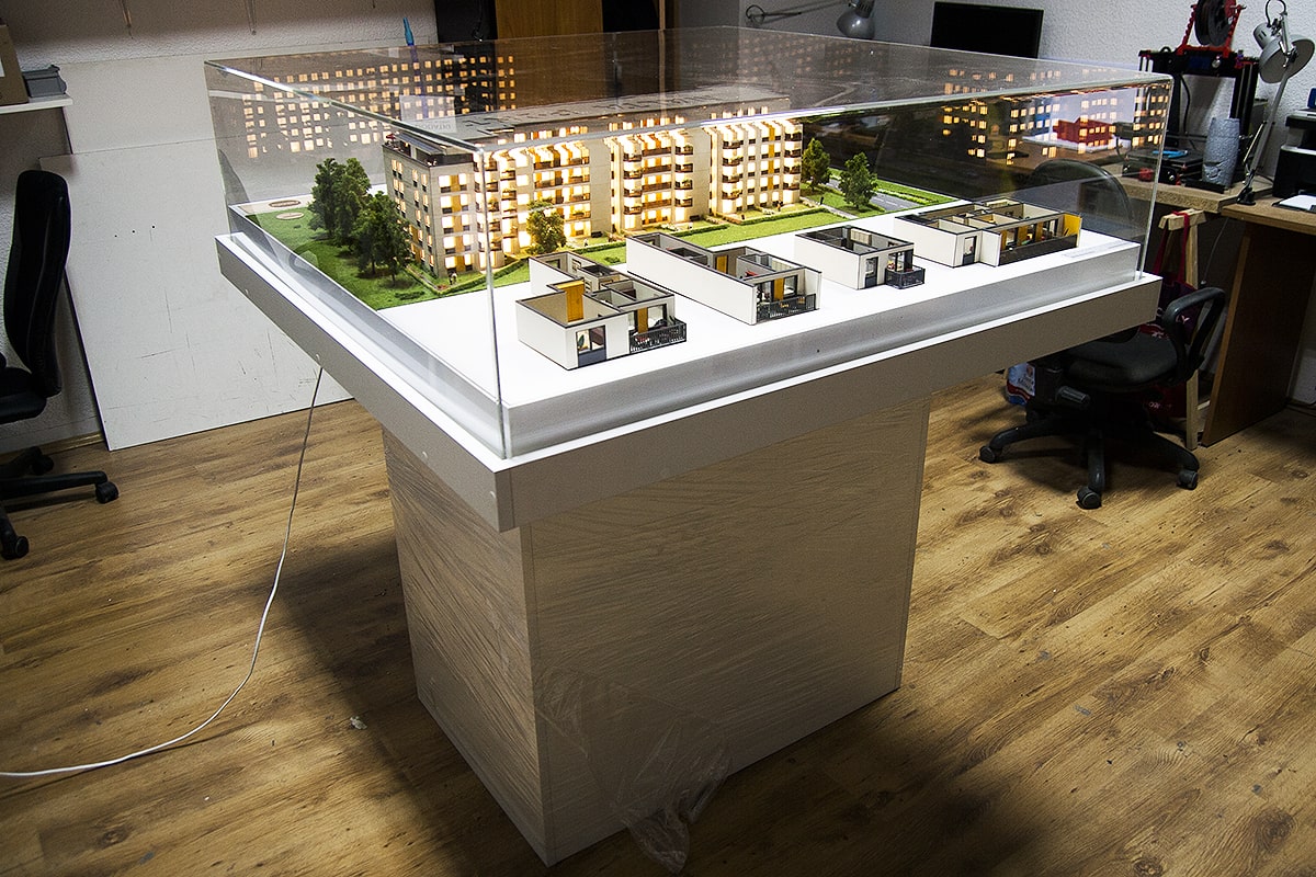 Makieta Osiedla Malta Point Poznań